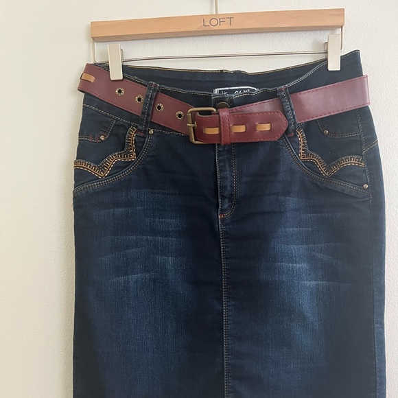 11-Denim skirt - Picture 1 of 1